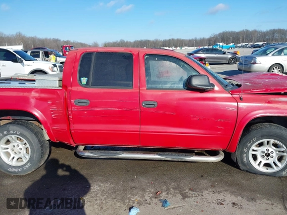 2002 Dodge Dakota Sport with VIN 1B7HG38N42S715838, listed as a IAAI auction lot 41229054 with 1 mi miles. Bid and sale history available at carsss.com. Image 14.