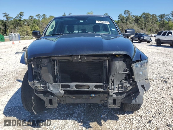 2018 Ram 1500 Big Horn with VIN 1C6RR7LG6JS140405, listed as a Copart auction lot 49664305 with 92,692 mi miles and Salvage Title. Bid and sale history available at carsss.com. Image 5.