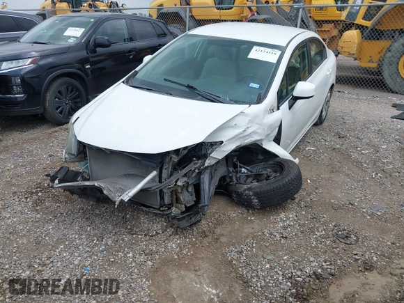 2013 Honda Civic LX z VIN 2HGFB2F52DH599943, wystawiony jako IAAI lot #42124518 z przebiegiem 68 175 mil mil oraz . Historia ofert i sprzedaży dostępna na DreamBid. Obrazek 2.