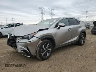 2020 Lexus NX 300 with VIN JTJGARDZ0L2223900, listed as a Copart auction lot 52326505 with 67,922 mi miles and Salvage Title. Bid and sale history available at DreamBid. Image 1.