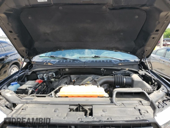 2018 Ford F-150 XL with VIN 1FTEW1E53JFC68277, listed as a Copart auction lot 58580385 with 47,373 mi miles and Salvage title. Bid and sale history available at DreamBid. Image 11.