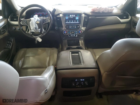 2015 Chevrolet Suburban LT with VIN 1GNSKJKC7FR660497, listed as a Copart auction lot 50402855 with 166,822 mi miles and Salvage Title. Bid and sale history available at carsss.com. Image 8.