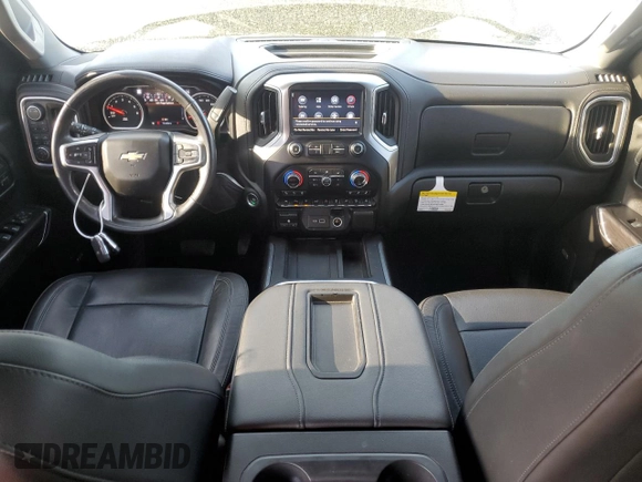 2020 Chevrolet Silverado 1500 LTZ with VIN 1GCUYGEL3LZ129484, listed as a Copart auction lot 49010975 with 75,680 mi miles and Clean Title. Bid and sale history available at DreamBid. Image 8.