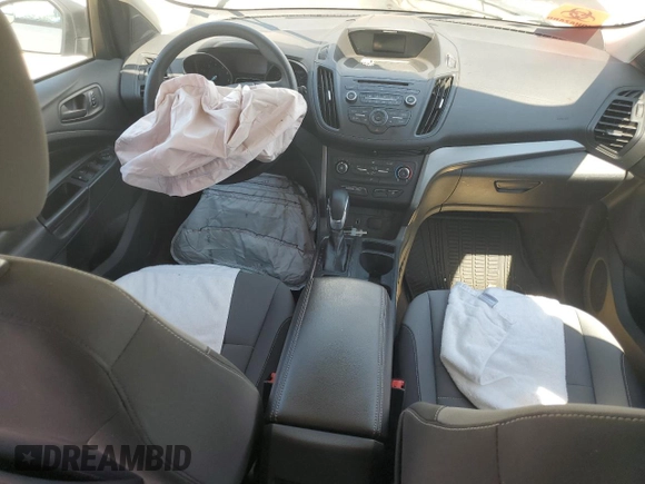 2017 Ford Escape S with VIN 1FMCU0F76HUB29267, listed as a Copart auction lot 65776434 with Not provided miles and Salvage title. Bid and sale history available at DreamBid. Image 8.