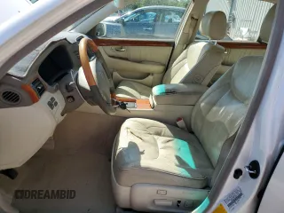 2003 Lexus LS 430 with VIN JTHBN30F130106203, listed as a Copart auction lot 52735745 with 179,658 mi miles and Salvage Title. Bid and sale history available at DreamBid. Image 7.