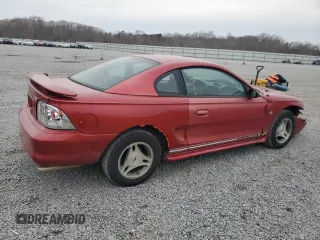 1997 Ford Mustang with VIN 1FALP4040VF152793, listed as a Copart auction lot 48961315 with 200,942 mi miles and Salvage Title. Bid and sale history available at carsss.com. Image 3.