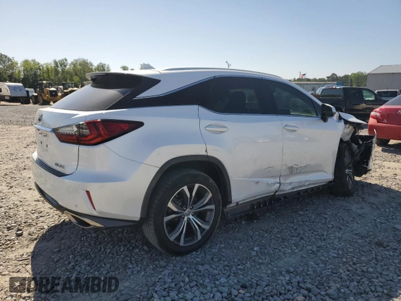 2017 Lexus RX with VIN 2T2ZZMCAXHC087461, listed as a Copart auction lot 52743245 with 126,786 mi miles and Salvage Title. Bid and sale history available at carsss.com. Image 3.
