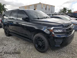 2022 Ford Expedition Max XLT with VIN 1FMJK1HT9NEA61985, listed as a Copart auction lot 76666394 with 54,866 mi miles and Salvage title. Bid and sale history available at DreamBid. Image 4.