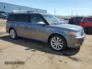 2010 Ford Flex Limited w/Ecoboost with VIN 2FMHK6DT5ABB29934, listed as a Copart auction lot 54617285 with 112,372 mi miles and Clean Title. Bid and sale history available at carsss.com. Image 4.