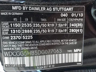 2013 Mercedes-Benz GLK 350 z VIN WDCGG5HB5DG077063, wystawiony jako IAAI lot #39858001 z przebiegiem 42 583 mil mil oraz . Historia ofert i sprzedaży dostępna na DreamBid. Obrazek 9.