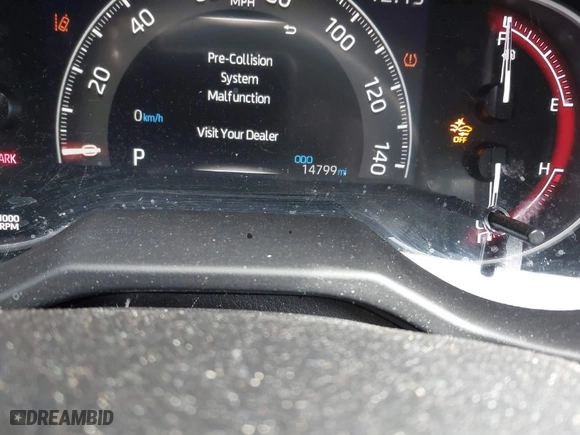 2024 Toyota RAV4 XLE with VIN 2T3P1RFV0RC398341, listed as a IAAI auction lot 41683547 with 14,799 mi miles. Bid and sale history available at carsss.com. Image 15.