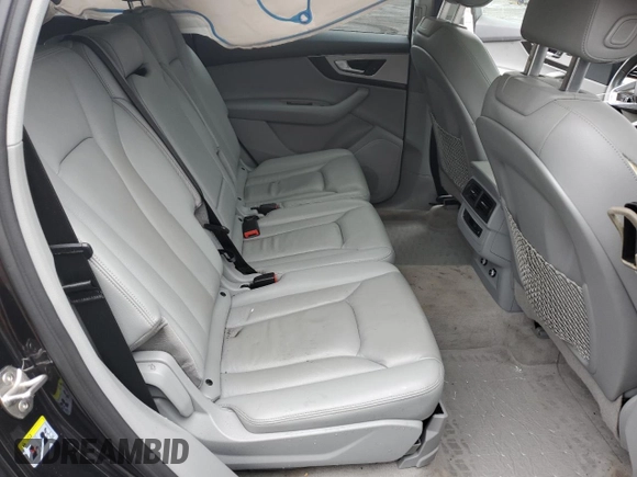 2019 Audi Q7 Premium with VIN WA1AHAF75KD024615, listed as a Copart auction lot 61334565 with 56,833 mi miles and Salvage title. Bid and sale history available at DreamBid. Image 11.