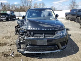 2018 Land Rover Range Rover Sport HSE with VIN SALWR2RV2JA189197, listed as a Copart auction lot 49468355 with 30,171 mi miles and Salvage Title. Bid and sale history available at carsss.com. Image 5.