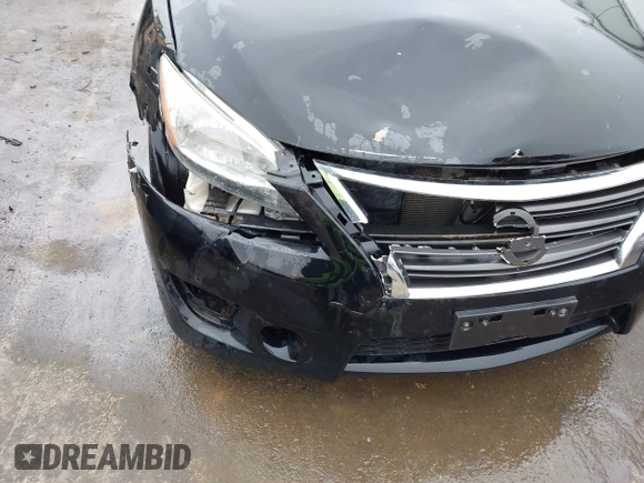 2014 Nissan Sentra SV with VIN 3N1AB7AP1EL633316, listed as a IAAI auction lot 41623216 with 112,133 mi miles and . Bid and sale history available at DreamBid. Image 6.