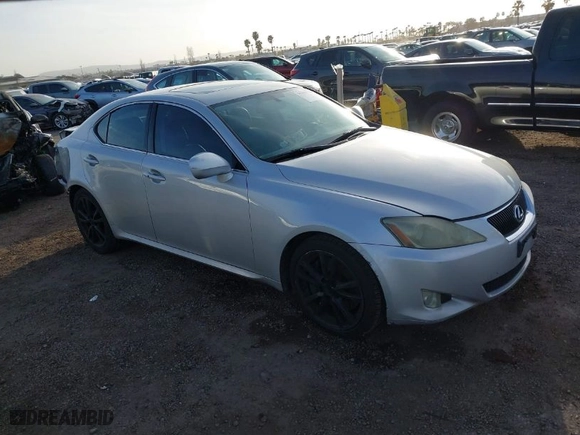 2006 Lexus IS 350 Auto with VIN JTHBE262262002472, listed as a IAAI auction lot 41608722 with 226,394 mi miles. Bid and sale history available at carsss.com. Image 1.