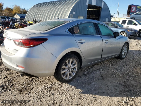 2016 Mazda Mazda6 i Sport with VIN JM1GJ1U57G1402206, listed as a Copart auction lot 82110344 with NaN miles and Salvage Title. Bid and sale history available at carsss.com. Image 3.