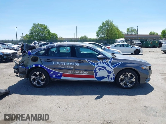 2018 Honda Accord EX-L with VIN 1HGCV2F53JA009110, listed as a IAAI auction lot 42147633 with 68,498 mi miles and . Bid and sale history available at DreamBid. Image 14.