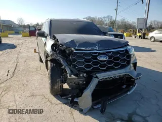 2025 Ford Explorer Platinum with VIN 1FMWK8HCXSGA82231, listed as a Copart auction lot 88560865 with 5,652 mi miles and Salvage title. Bid and sale history available at DreamBid. Image 12.