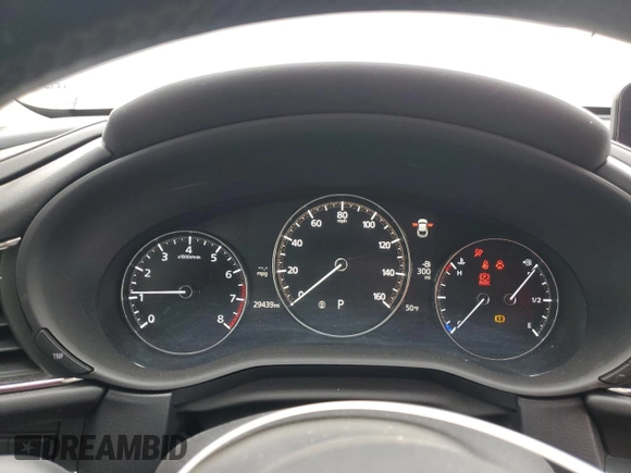 2023 Mazda CX-30 S Preferred with VIN 3MVDMBCM7PM530374, listed as a Copart auction lot 51265855 with 29,439 mi miles and Salvage Title. Bid and sale history available at DreamBid. Image 9.