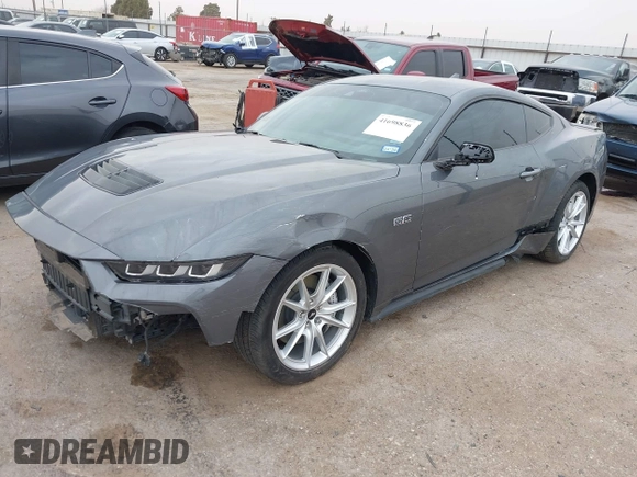 2024 Ford Mustang GT with VIN 1FA6P8CF4R5420368, listed as a IAAI auction lot 41698836 with 12,708 mi miles and . Bid and sale history available at DreamBid. Image 20.