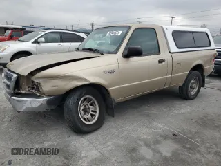 1999 Ford Ranger XL with VIN 1FTYR10VXXUB72484, listed as a Copart auction lot 55586045 with 151,892 mi miles and Salvage title. Bid and sale history available at DreamBid. Image 1.