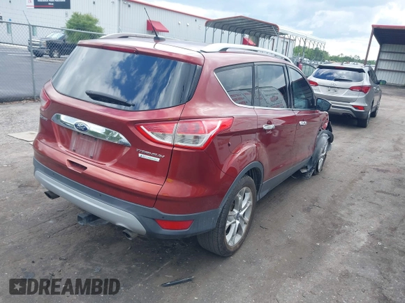 2015 Ford Escape Titanium z VIN 1FMCU0J99FUA92432, wystawiony jako IAAI lot #42257036 z przebiegiem 127 632 mil mil oraz . Historia ofert i sprzedaży dostępna na DreamBid. Obrazek 4.