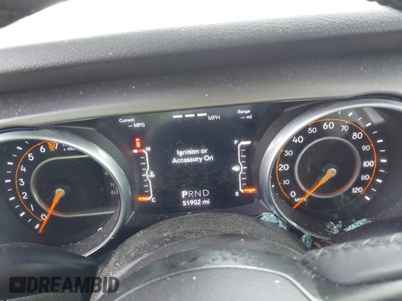 2018 Jeep Wrangler Unlimited Sport с VIN 1C4HJXDG2JW127282, выставлен на аукционе IAAI как лот 42188212 с пробегом 51 902 миль миль и . История ставок и продаж доступна на DreamBid. Изображение 7.