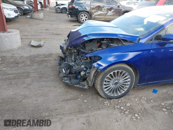 2015 Ford Fusion Titanium with VIN 3FA6P0K99FR283529, listed as a IAAI auction lot 41838984 with 1 mi miles. Bid and sale history available at carsss.com. Image 19.