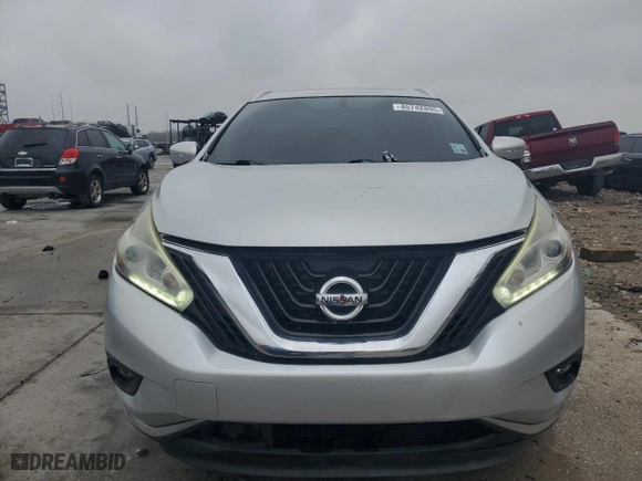 2015 Nissan Murano Platinum with VIN 5N1AZ2MGXFN225319, listed as a Copart auction lot 45742895 with 152,022 mi miles and Salvage Title. Bid and sale history available at carsss.com. Image 5.