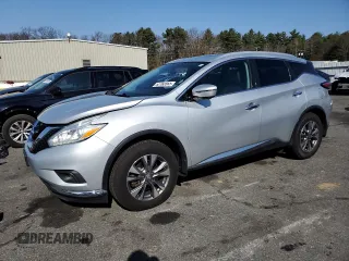 2016 Nissan Murano SL z VIN 5N1AZ2MH6GN145056, wystawiony jako Copart lot #52183565 z przebiegiem 96 313 mil mil oraz Szkoda całkowita • Salvage title. Historia ofert i sprzedaży dostępna na DreamBid. Obrazek 1.