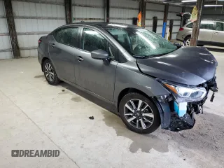 2022 Nissan Versa SV z VIN 3N1CN8EV5NL848664, wystawiony jako Copart lot #58550235 z przebiegiem 56 891 mil mil oraz Szkoda całkowita • Salvage title. Historia ofert i sprzedaży dostępna na DreamBid. Obrazek 4.