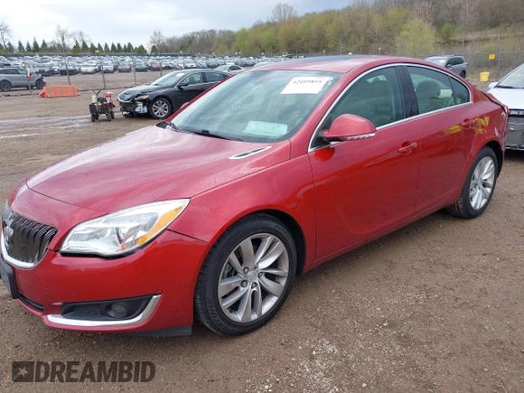 2015 Buick Regal Premium I with VIN 2G4GN5EX3F9188249, listed as a IAAI auction lot 42109855 with 123,124 mi miles and . Bid and sale history available at DreamBid. Image 17.