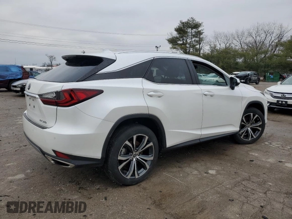 2022 Lexus RX 350 with VIN 2T2HZMDA3NC362383, listed as a Copart auction lot 45085255 with 43,905 mi miles and Salvage Title. Bid and sale history available at DreamBid. Image 3.