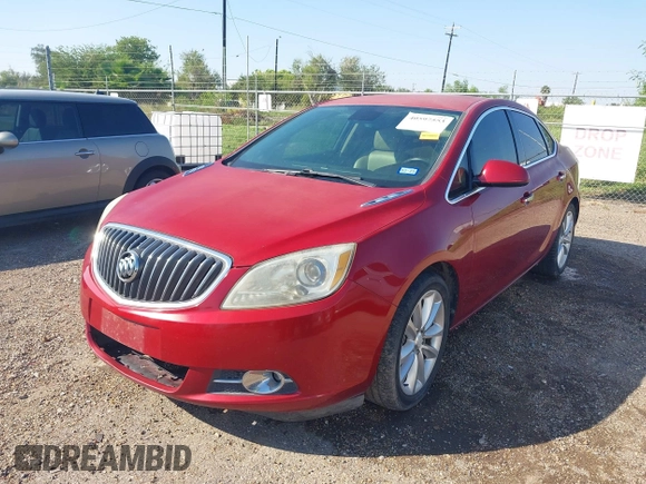 2014 Buick Verano with VIN 1G4PP5SK0E4137893, listed as a IAAI auction lot 40597553 with 179,880 mi miles. Bid and sale history available at carsss.com. Image 6.