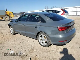 2018 Audi A3 Sedan Premium with VIN WAUB8GFFXJ1076839, listed as a Copart auction lot 43738434 with 61,482 mi miles. Bid and sale history available at carsss.com. Image 2.
