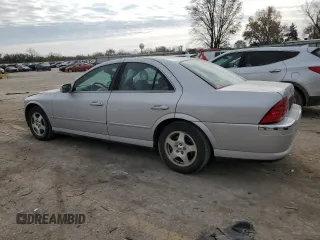 2001 Lincoln LS Luxury with VIN 1LNHM86S31Y648588, listed as a Copart auction lot 82892834 with 93,565 mi miles and Salvage Title. Bid and sale history available at carsss.com. Image 2.