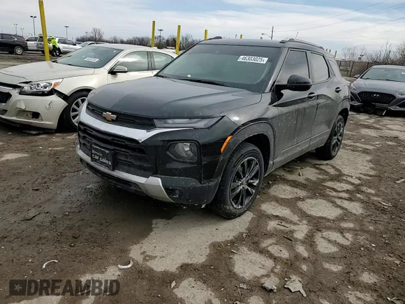 2021 Chevrolet TrailBlazer LT with VIN KL79MRSL1MB169734, listed as a Copart auction lot 46303025 with 81,213 mi miles and Salvage Title. Bid and sale history available at DreamBid. Image 12.