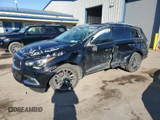 2019 Infiniti QX60 Pure z VIN 5N1DL0MMXKC516532, wystawiony jako Copart lot #50526865 z przebiegiem 66 350 mil mil oraz Szkoda całkowita • Salvage title. Historia ofert i sprzedaży dostępna na DreamBid. Obrazek 1.