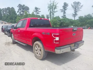 2018 Ford F-150 XL with VIN 1FTFX1E59JFB49943, listed as a IAAI auction lot 42291932 with 164,178 mi miles and . Bid and sale history available at DreamBid. Image 3.