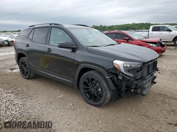 2021 GMC Terrain SLT с VIN 3GKALPEV2ML325402, выставлен на аукционе Copart как лот 57349565 с пробегом 51 900 миль миль и Списание • Salvage title. История ставок и продаж доступна на DreamBid. Изображение 4.