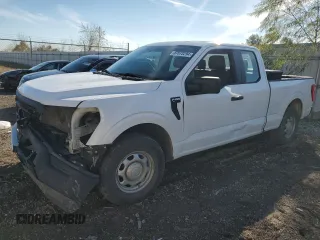 2022 Ford F-150 XL z VIN 1FTEX1CP2NKE02016, wystawiony jako Copart lot #87072294 z przebiegiem 110 617 mil mil oraz Czysty tytuł • Clean title. Historia ofert i sprzedaży dostępna na DreamBid. Obrazek 1.