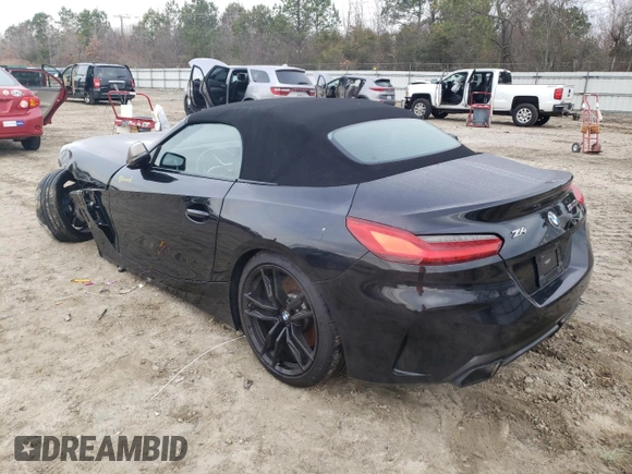 2020 BMW Z4 sDriveM40i with VIN WBAHF9C03LWW51901, listed as a Copart auction lot 36979053 with 23,486 mi miles. Bid and sale history available at carsss.com. Image 2.