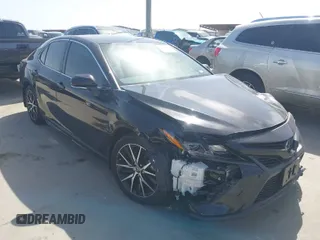 2023 Toyota Camry SE with VIN 4T1T11AK0PU828662, listed as a IAAI auction lot 41741230 with 16,681 mi miles. Bid and sale history available at carsss.com. Image 1.