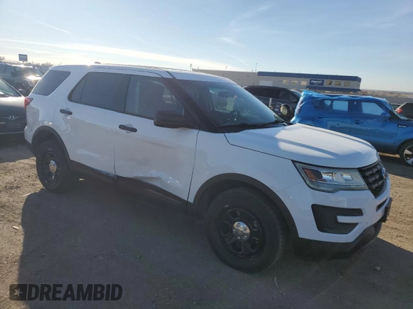 2016 Ford Utility Police Interceptor with VIN 1FM5K8AR0GGA12285, listed as a Copart auction lot 79109934 with 78,345 mi miles and Salvage Title. Bid and sale history available at carsss.com. Image 4.