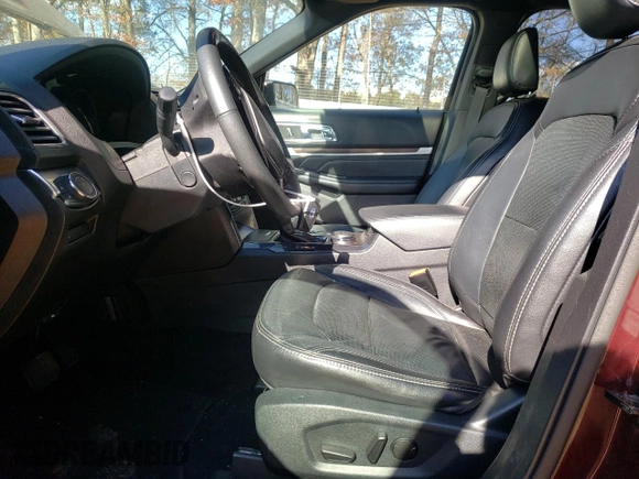 2019 Ford Explorer Limited z VIN 1FM5K8FH9KGB33387, wystawiony jako Copart lot #83573234 z przebiegiem 83 710 mil mil oraz Szkoda całkowita • Salvage title. Historia ofert i sprzedaży dostępna na DreamBid. Obrazek 7.