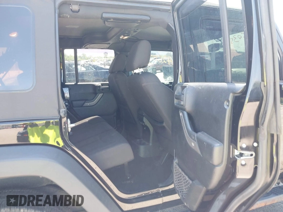 2017 Jeep Wrangler Unlimited Sport with VIN 1C4BJWDG7HL544974, listed as a IAAI auction lot 42603521 with 96,878 mi miles and . Bid and sale history available at DreamBid. Image 8.