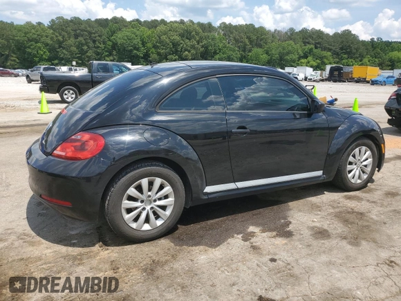 2015 Volkswagen Beetle Fleet Edition with VIN 3VWF17ATXFM645590, listed as a Copart auction lot 58234745 with 128,469 mi miles and Salvage title. Bid and sale history available at DreamBid. Image 3.