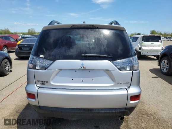 2013 Mitsubishi Outlander z VIN JA4AT2AW4DU601060, wystawiony jako Copart lot #56242575 z przebiegiem 96 268 mil mil oraz Szkoda całkowita • Salvage title. Historia ofert i sprzedaży dostępna na DreamBid. Obrazek 6.