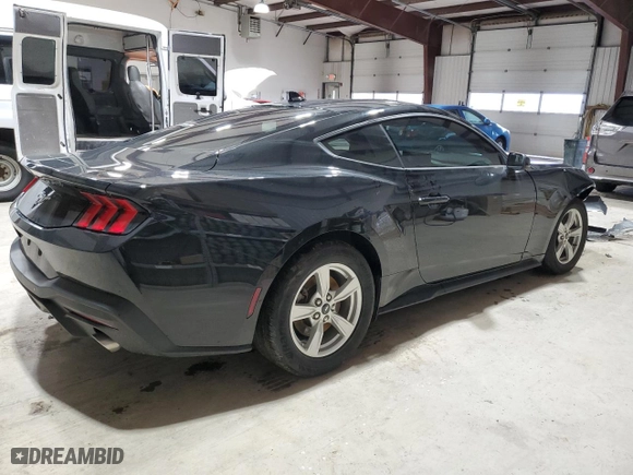 2024 Ford Mustang EcoBoost with VIN 1FA6P8TH3R5105773, listed as a Copart auction lot 52002045 with 23,840 mi miles and Salvage Title. Bid and sale history available at carsss.com. Image 3.