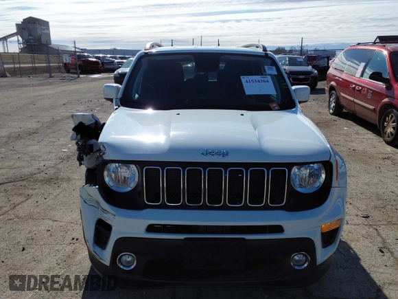 2020 Jeep Renegade Altitude z VIN ZACNJABB8LPL91658, wystawiony jako IAAI lot #41534304 z przebiegiem 76 135 mil mil oraz . Historia ofert i sprzedaży dostępna na DreamBid. Obrazek 12.
